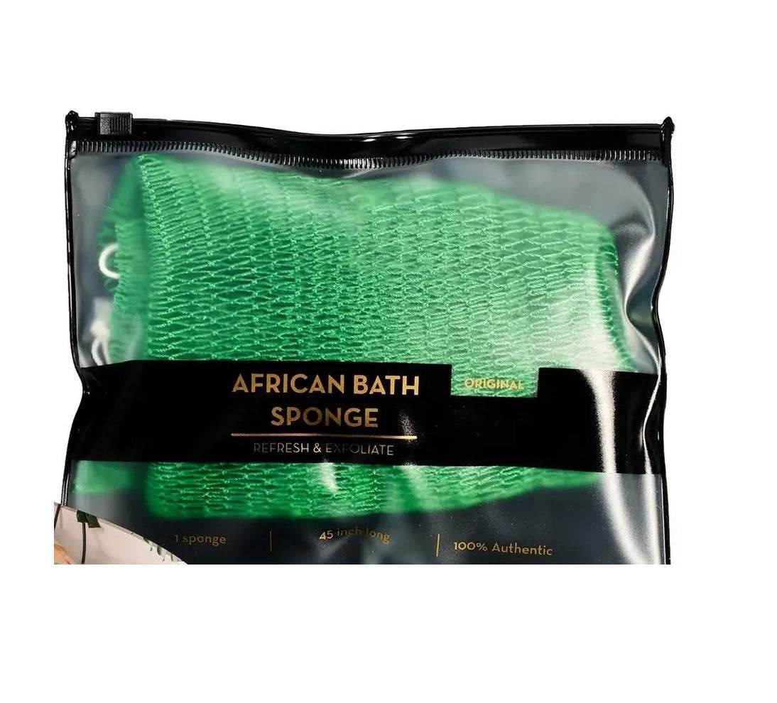 African Net Body Exfoliator & Reusable Bath Sponge