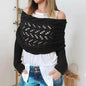 Bohemian Braided Crochet Sweater Scarf with Sleeves for Women