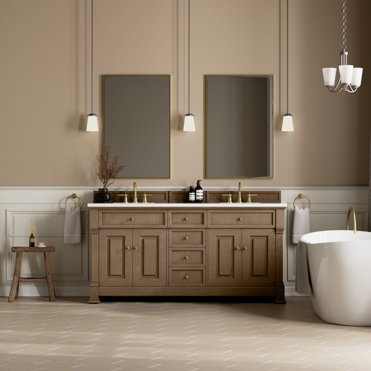 Brookfield 72" Double Vanity