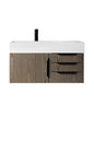 Columbia 36" Single Wall Mount Vanity Cabinet