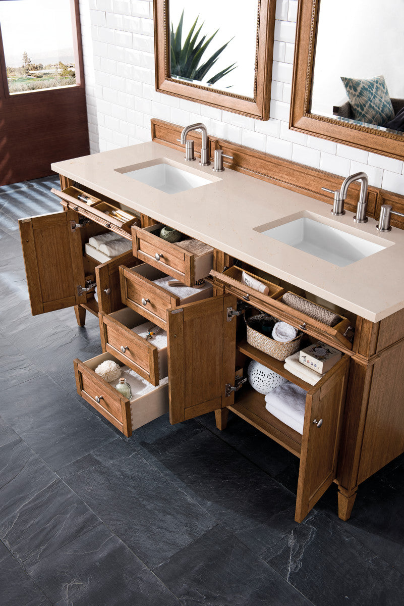 Brittany 72" Double Vanity Cabinet