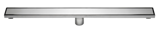 ALFI brand  ABLD32B-PSS 32" Modern Polished Stainless Steel Linear Shower Drain with Solid Cover