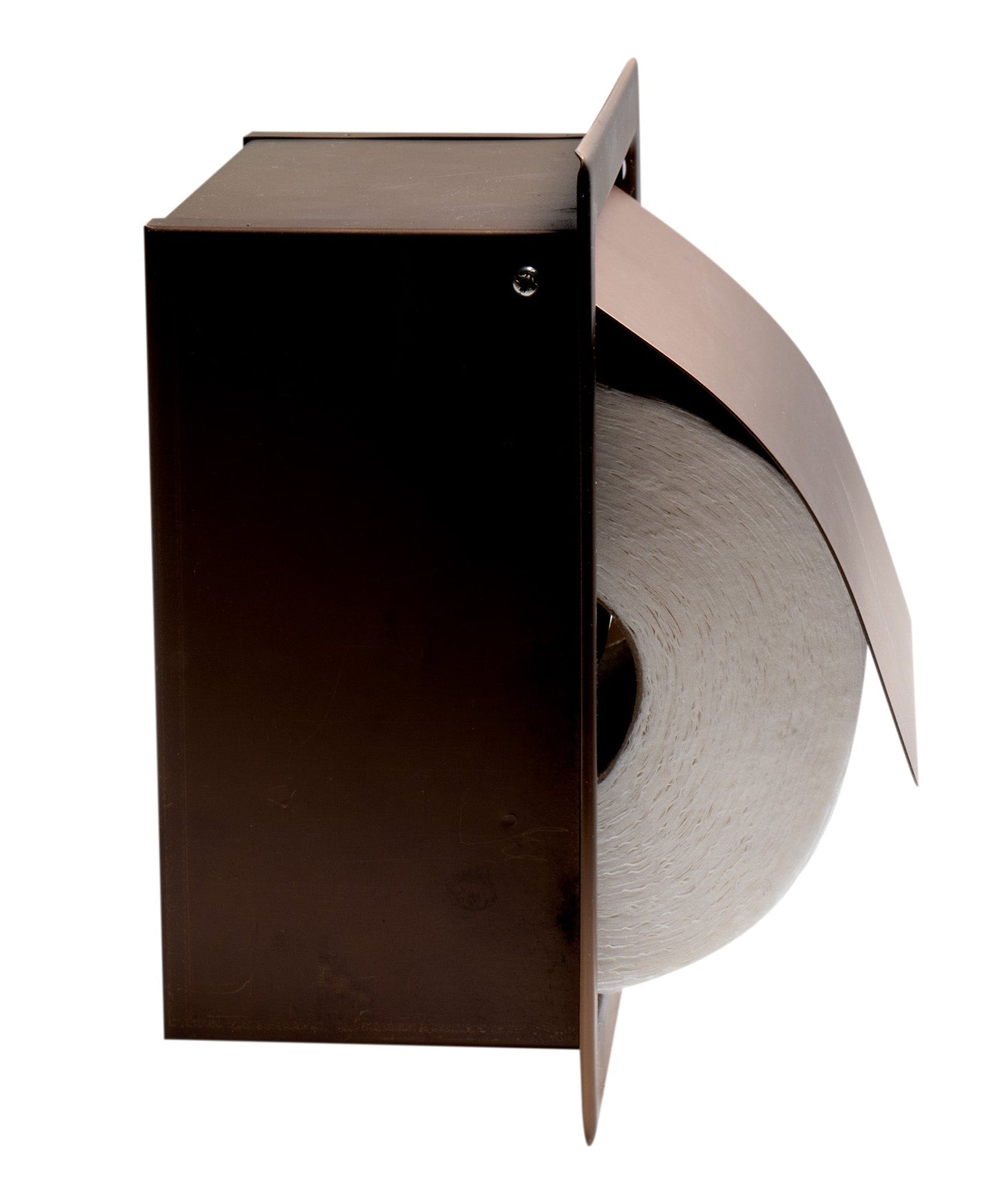 ALFI brand ABTPP77 Stainless Steel Recessed Toilet Paper Holder with Cover