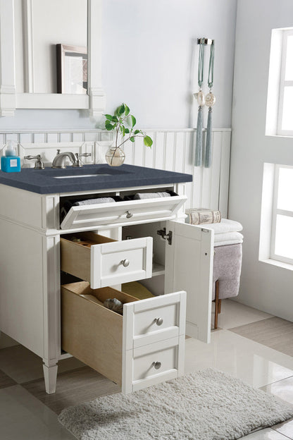 Brittany 30" Single Vanity in Bright White