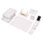MOOG Luxury Desk Set - Double Document Tray- Brown - 13 PCS