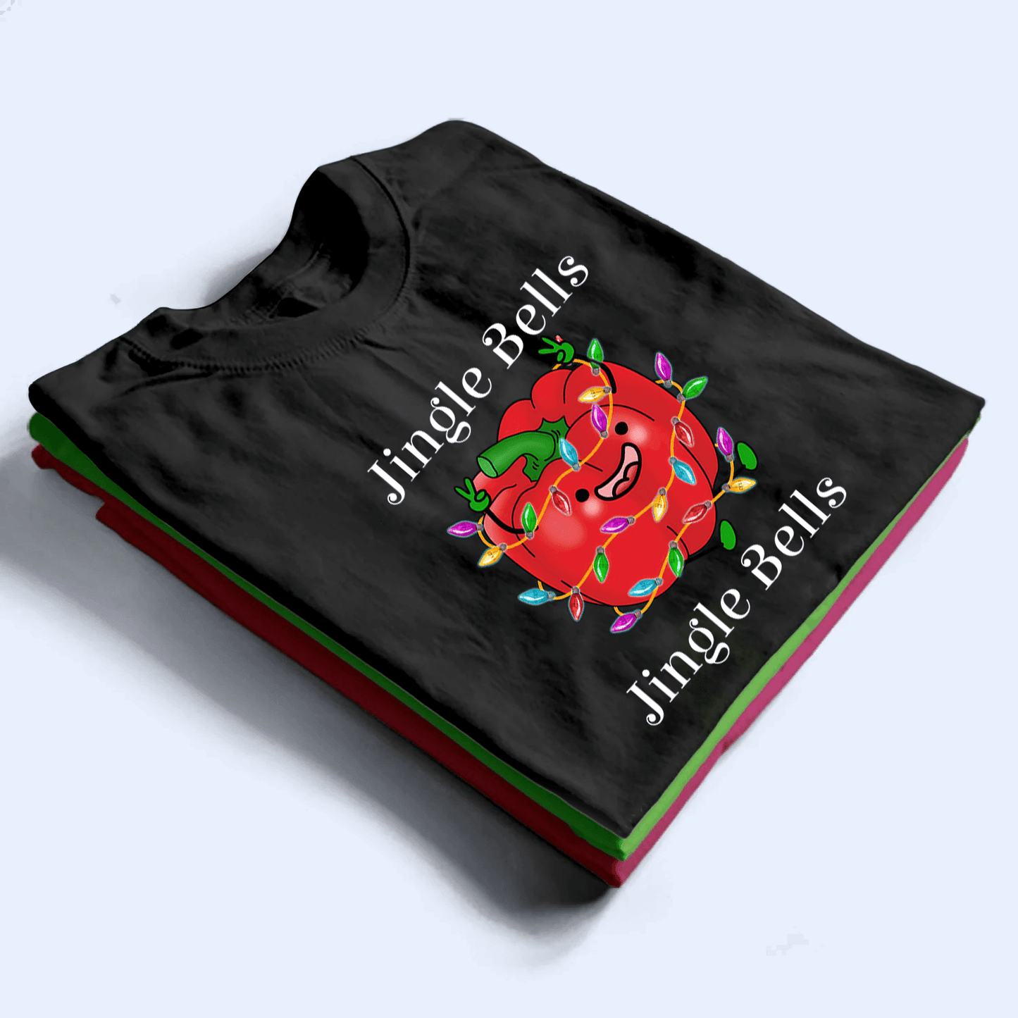 Vegetables For Xmas - Personalized Custom T Shirt - Birthday, Loving, Funny Gift for Teacher, Kindergarten, Preschool, Pre K, Paraprofessional