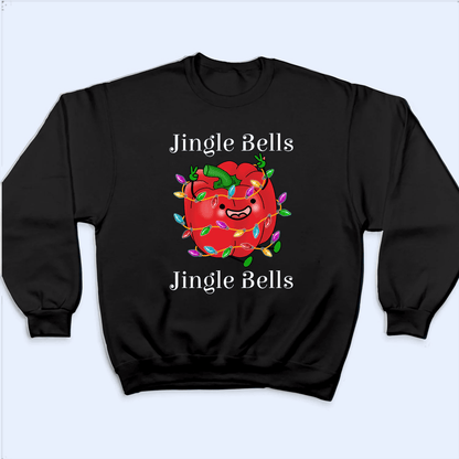 Vegetables For Xmas - Personalized Custom T Shirt - Birthday, Loving, Funny Gift for Teacher, Kindergarten, Preschool, Pre K, Paraprofessional