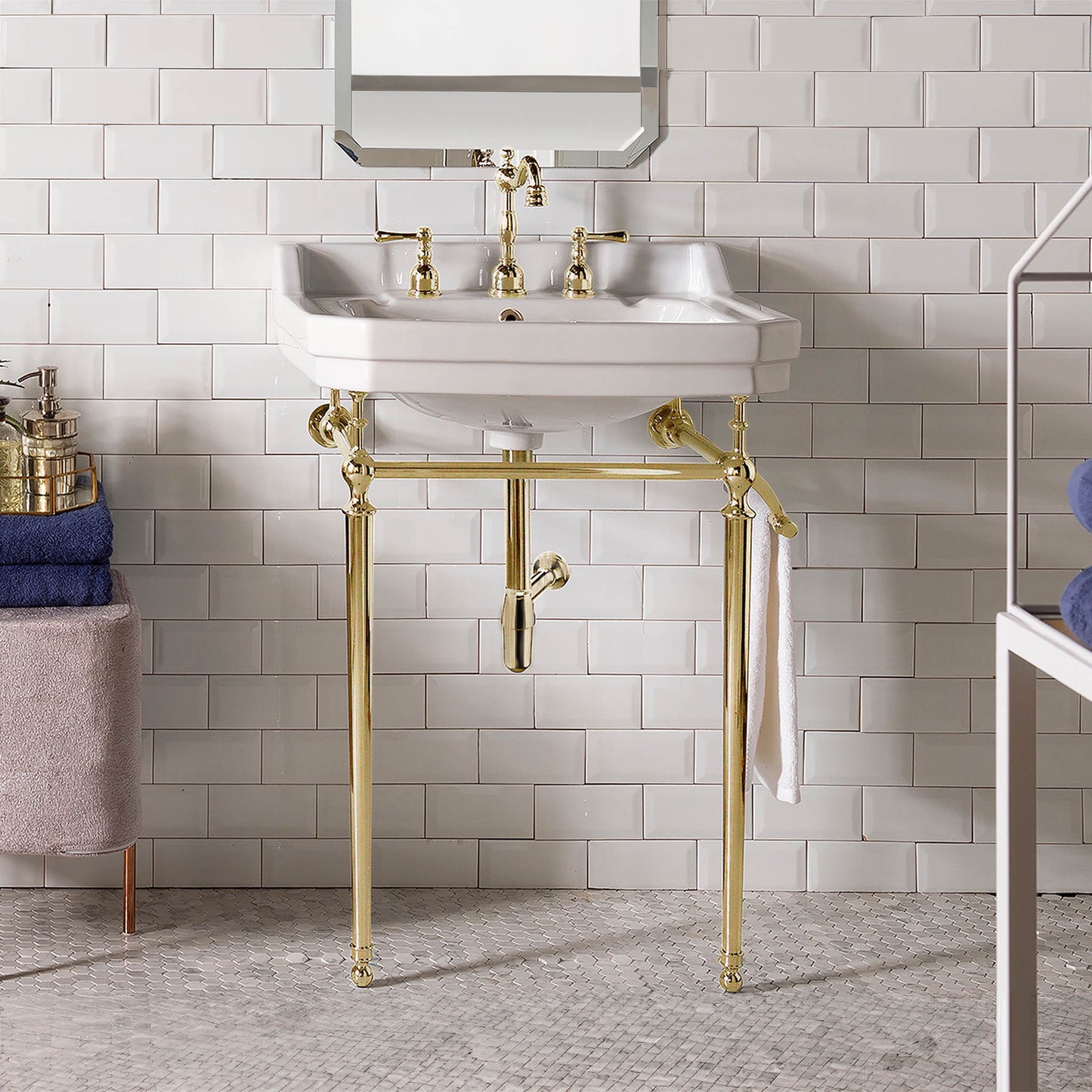 Wellington 24" Single Console Single Sink w/ Stand