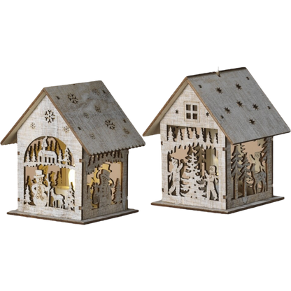 Winter Wonderland LED Lantern -
