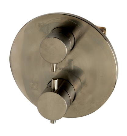 ALFI brand AB2545 Round Style 2 Way Thermostatic Shower Set