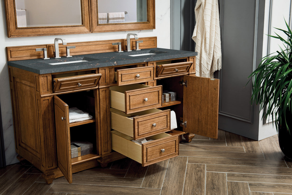 Bristol 60" Double Vanity Cabinet