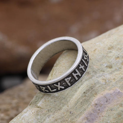 Vikings Runic Stainless Steel Ring