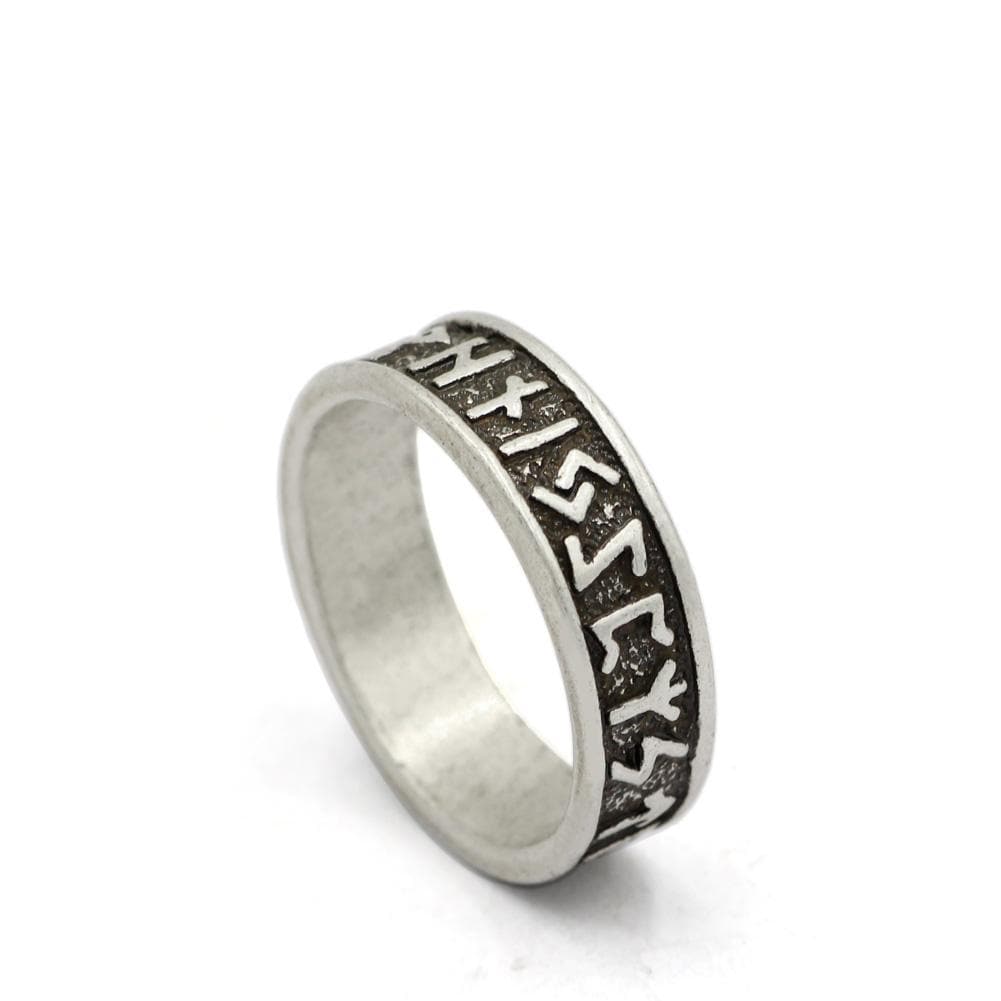 Vikings Runic Stainless Steel Ring