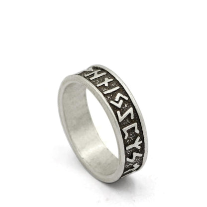 Vikings Runic Stainless Steel Ring