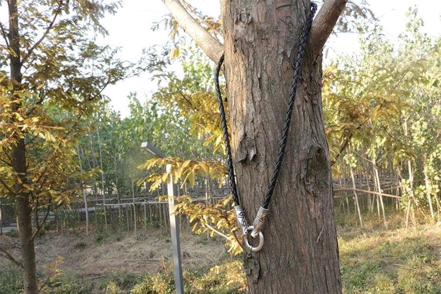 Vikings Odin's Pets Stainless Steel Necklace