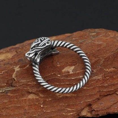 Vikings Dragon Stainless Steel Ring