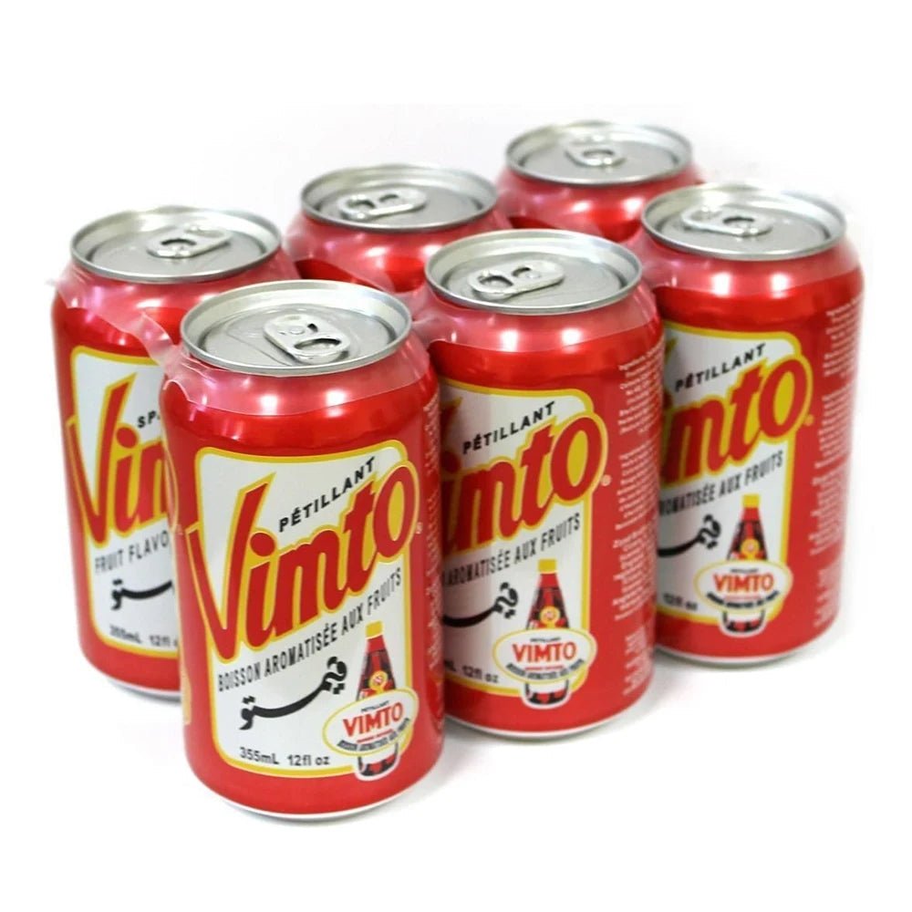 Vimto 6 Pack 355ml Fruit Flavored Drink - Sweet and Delicious Refreshment for Any Occasion