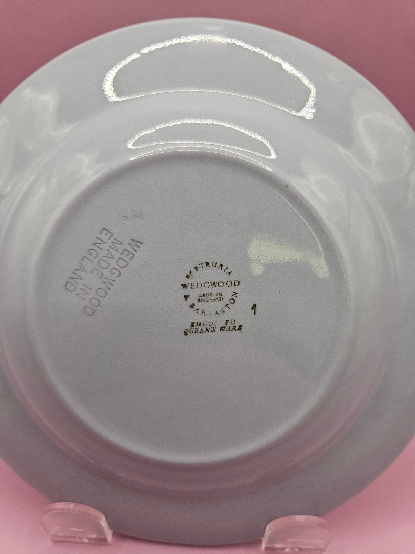 Vintage 1950's Wedgwood Queensware Cream on Lavender Tableware – Multiple Pieces