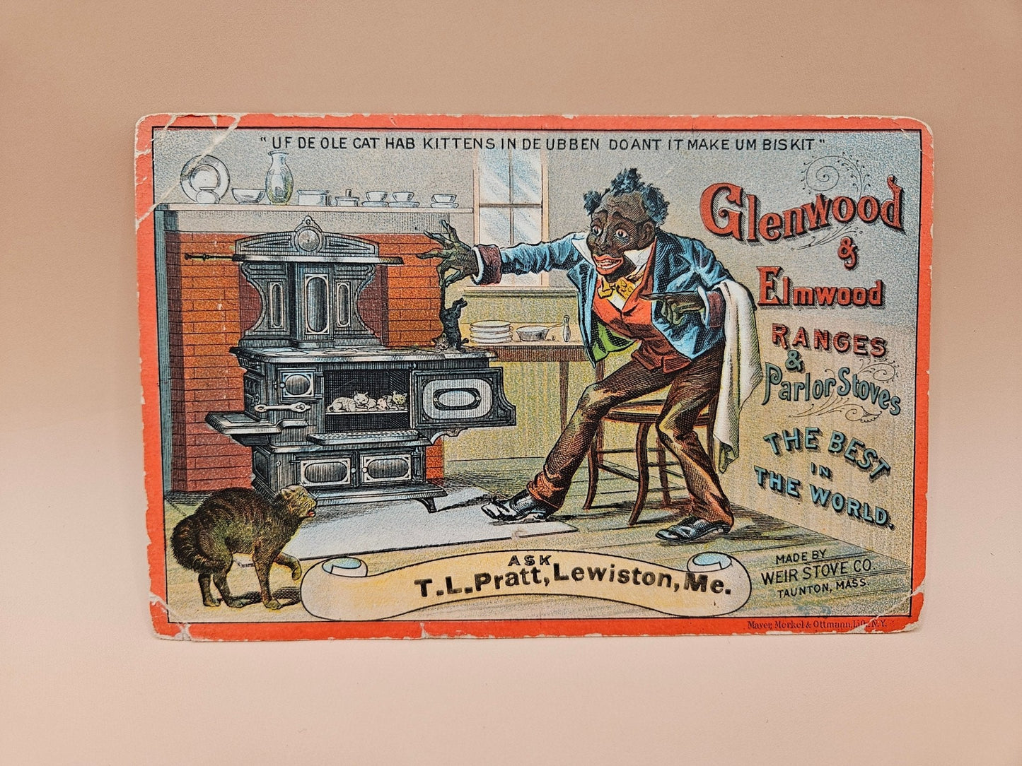 Vintage Advertisement Cards