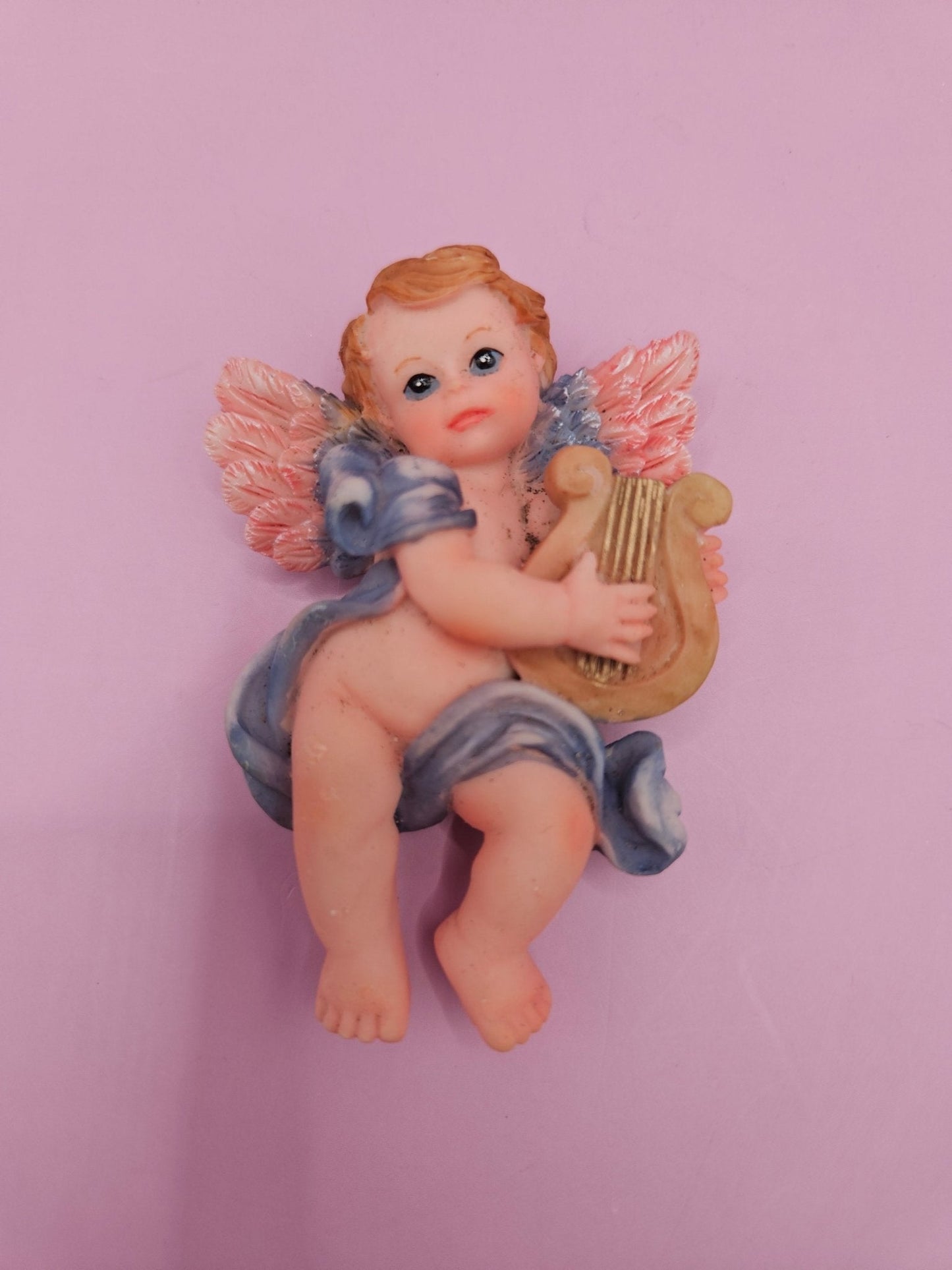 Vintage Angel Cherub Magnets | 6 Styles | Instrument Playing Angels | 3"
