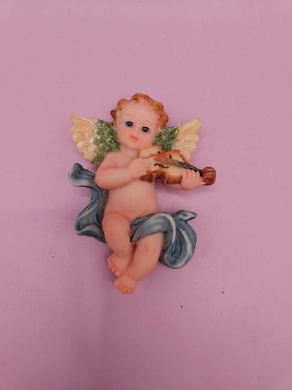 Vintage Angel Cherub Magnets | 6 Styles | Instrument Playing Angels | 3"