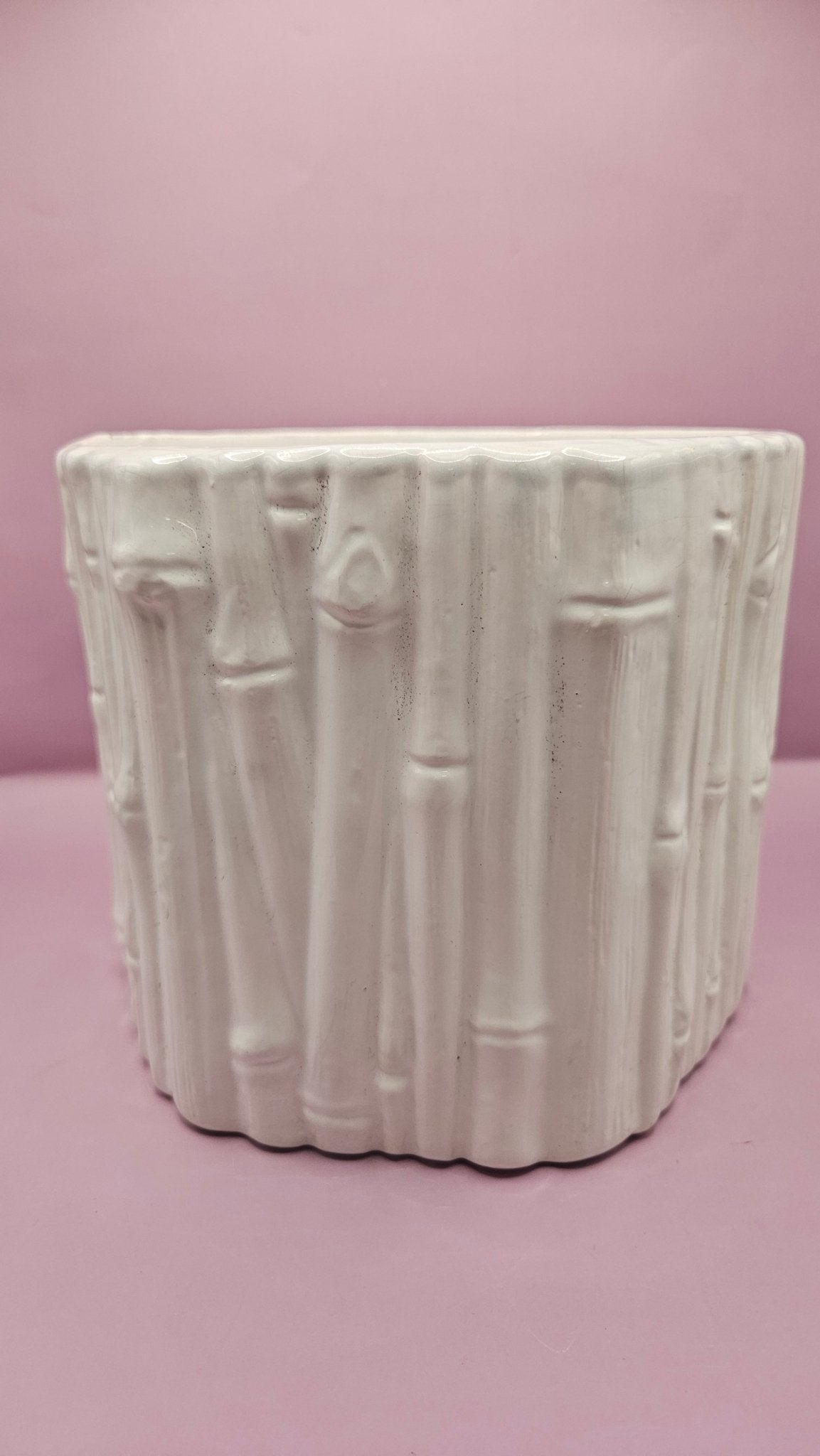 Vintage Bamboo Style Pottery
