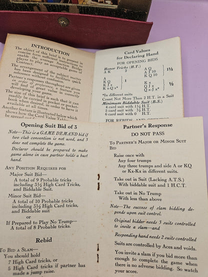 Vintage Bridge Set – 6" x 4"