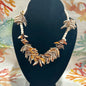Vintage Carved Shell Necklace