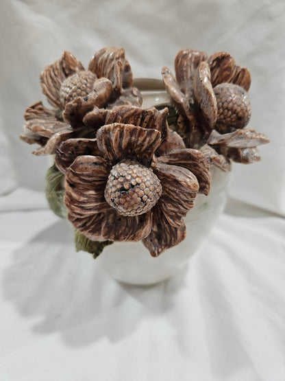 Vintage Ceramic Floral Vase