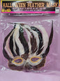 Vintage Feather Mask- perfect for Mardi Gras Party
