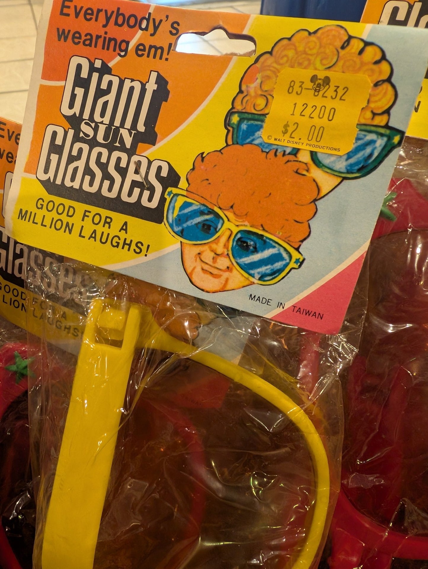Vintage Giant Sunglasses