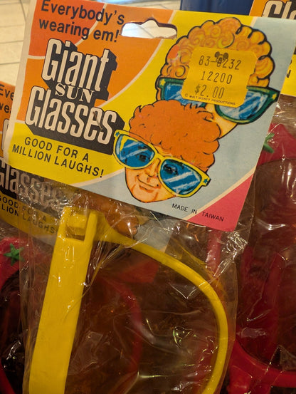 Vintage Giant Sunglasses