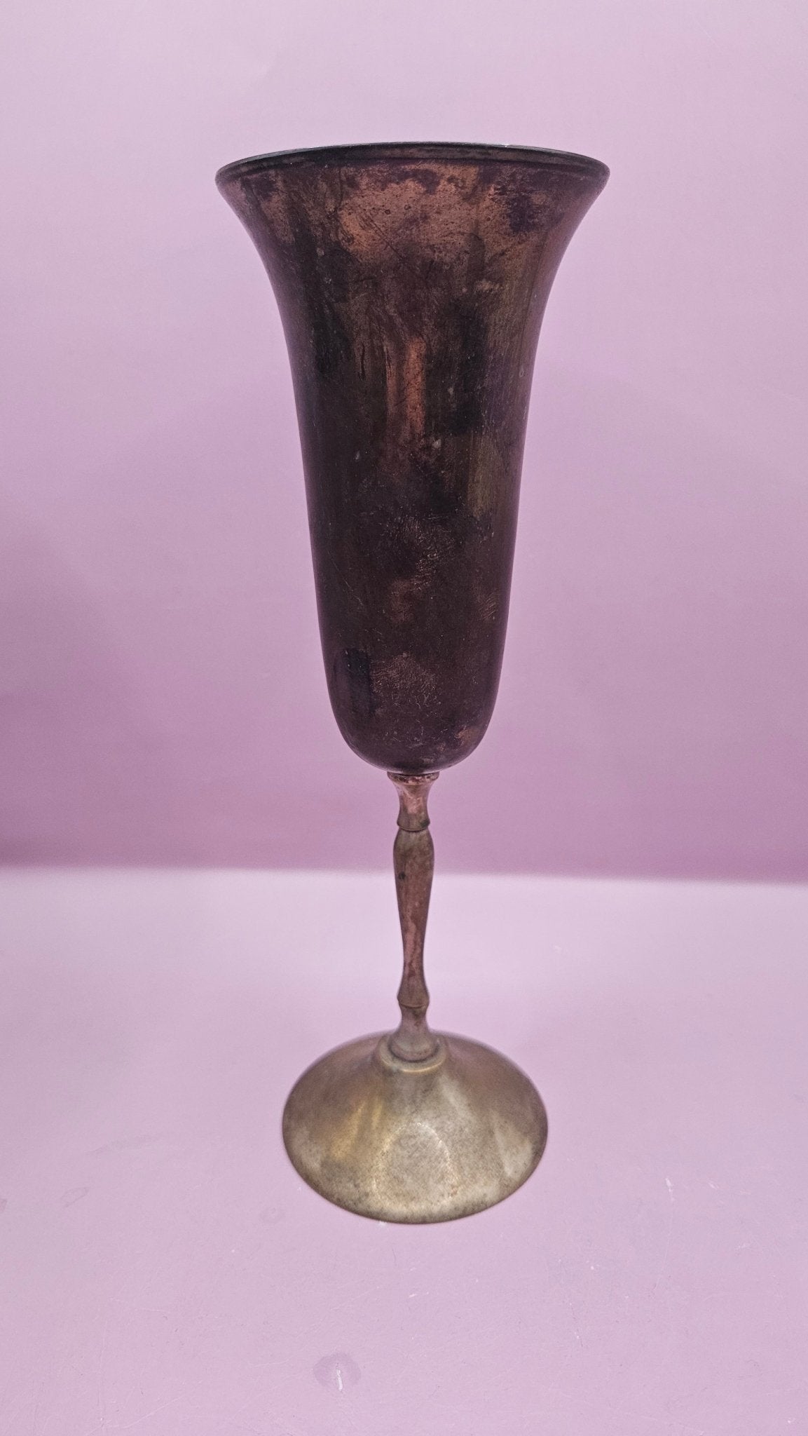 Vintage International Silver Co. India Goblet Set – Set of 4 Silver-Plated Chalices