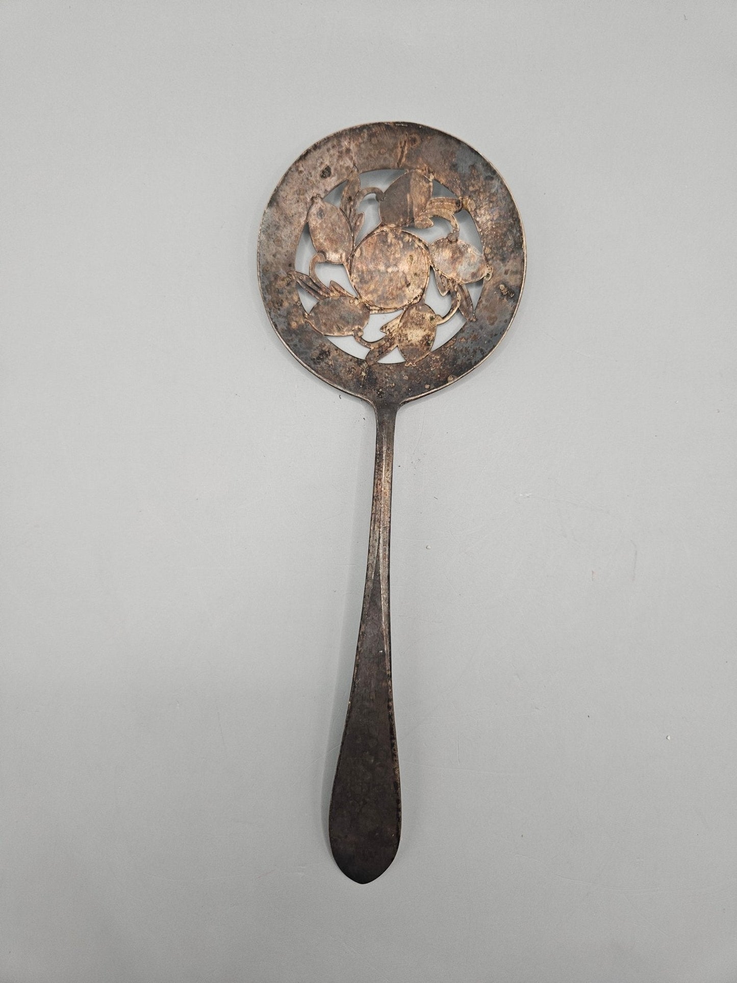 Vintage International Silver Co. Original Rogers Slotted Serving Spoon – 7.5"x3.75"