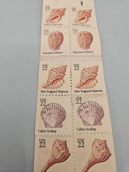 Vintage Lot of Stamps – Freedom to Speak, George Washington, Omnibus, Seashell, Conestoga Wagon