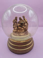 Vintage Nativity Scene Snow Globe – 5.5"x4.6" (No Water)