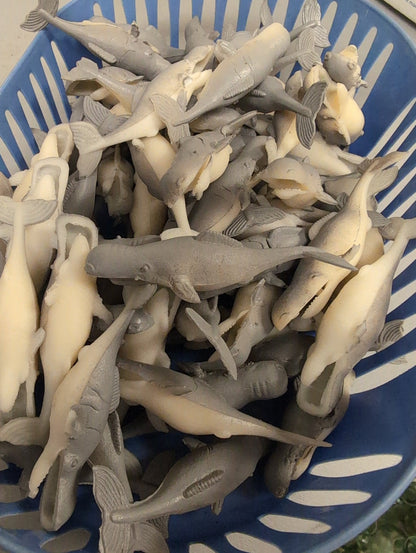 Vintage Rubber Whale Toy