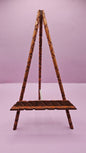 Vintage Wooden Easel – Handcrafted Rustic Display Stand
