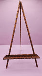 Vintage Wooden Easel – Handcrafted Rustic Display Stand
