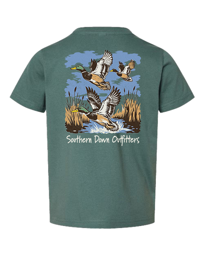 Vintage Flying Mallard Toddler Tee