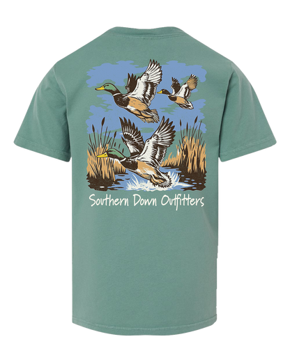 Vintage Flying Mallard Youth Tee