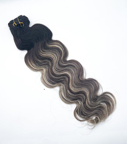 VIP Clip Extensions / Body Wave - 24'' (170 g ) - ClipeX System