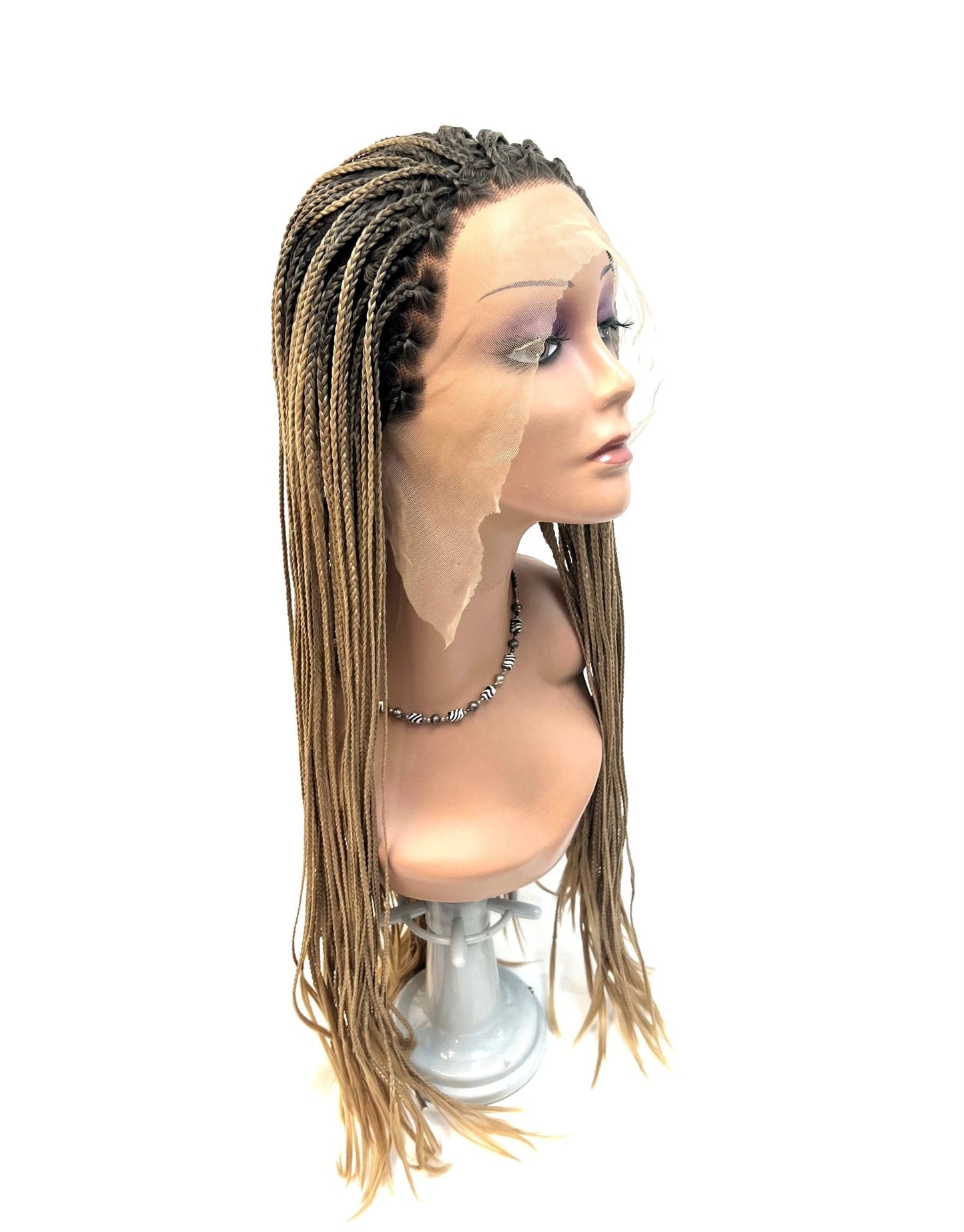 VIP - Synthetic Lace Front Wig Braided 7/27