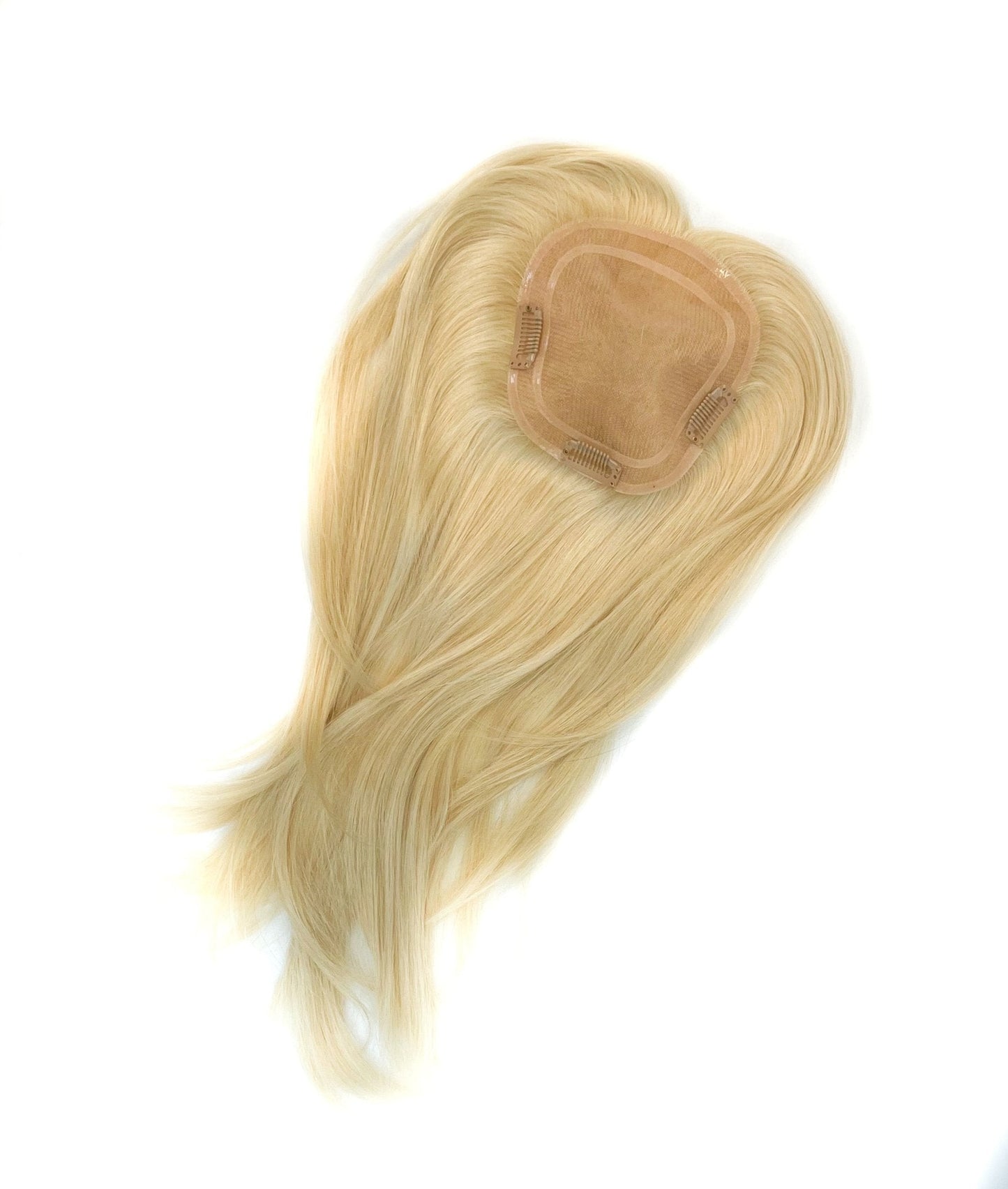 Virgin Remy Human Hair Silk Straight Top Topper Pieces C-TP04
