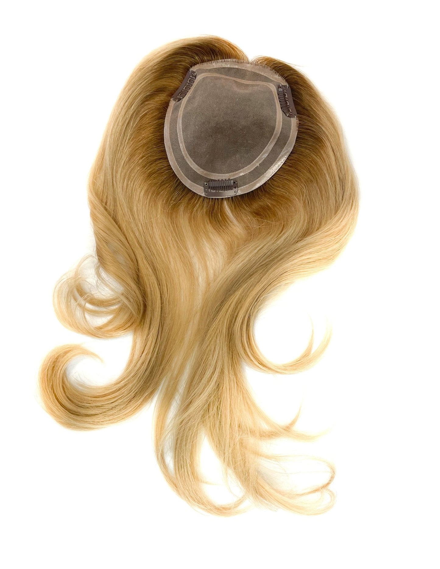 Virgin Remy Human Hair Silk Straight Top Topper Pieces J-TP04