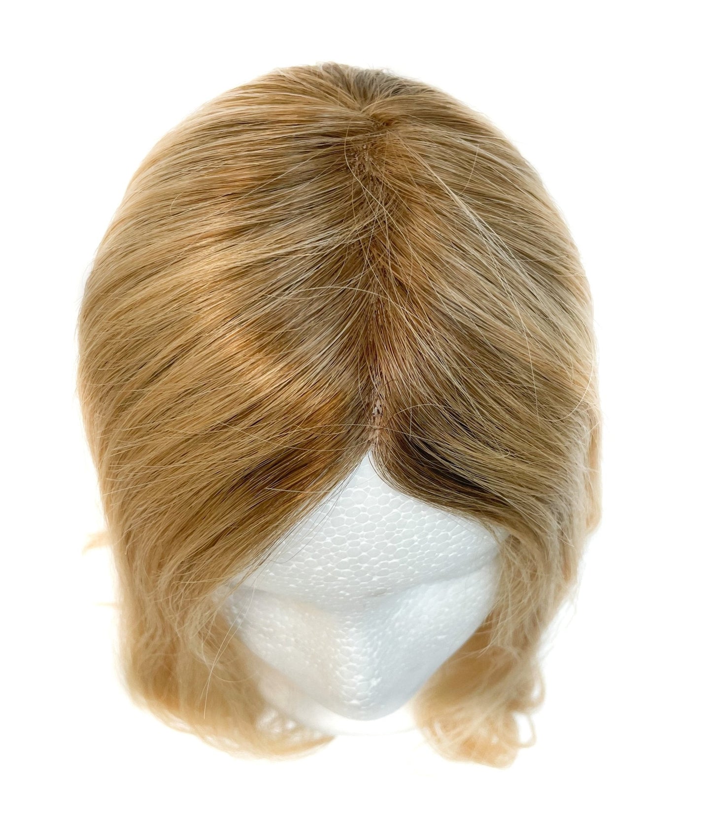 Virgin Remy Human Hair Silk Straight Top Topper Pieces J-TP04