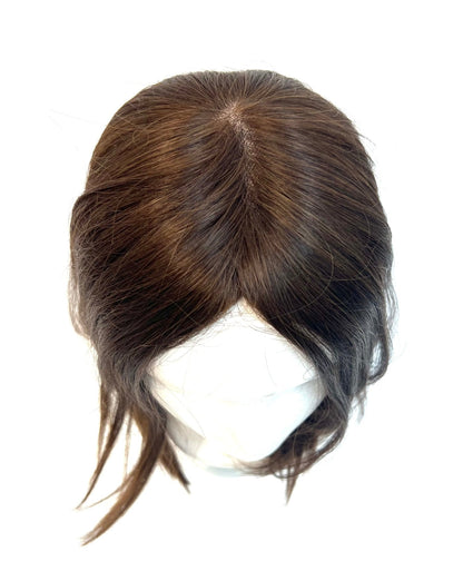 Virgin Remy Human Hair Silk Straight Top Topper Pieces (TP18-NC)