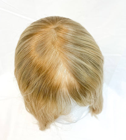 Virgin Remy Human Hair Silk Straight Top Topper Pieces (TP22IJ)
