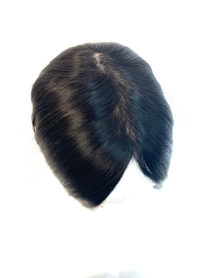 Virgin Remy Human Hair Silk Straight Top Topper Pieces (TP34)