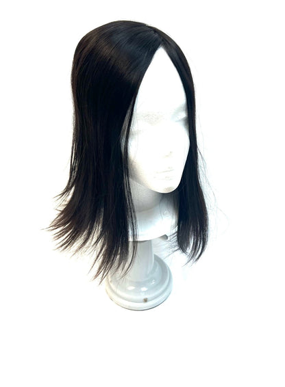 Virgin Remy Human Hair Silk Straight Top Topper Pieces (TP34)